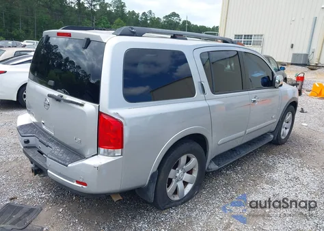 2008 Nissan Armada Le from USA, damaged, VIN 5N1AA08D58N621849
